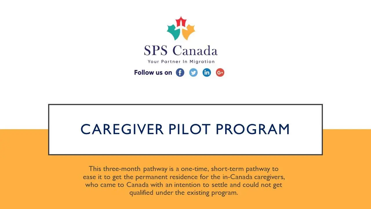 Caregiver Pilot Program Canada