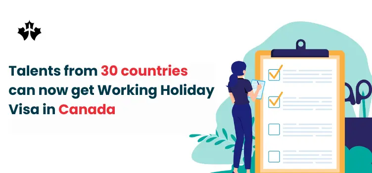 Get Working holiday visa in Canada